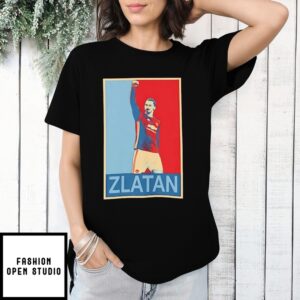 Zlatan Ibrahimović Manchester United Paint T-Shirt