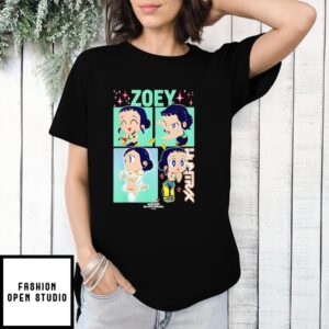 Zoey Kpop Demon Hunters Cute Chibi T-Shirt