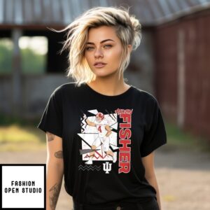Aiden Fisher Indiana Hoosiers 90S Style T-Shirt