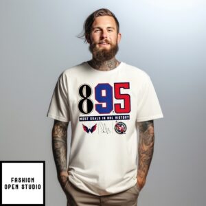 Alexander Ovechkin Washington Capitals Most Goal In Nhl History Of 895 T-Shirt