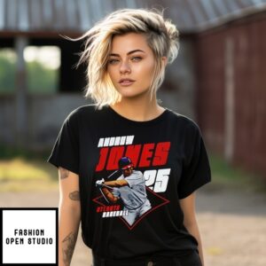 Andruw Jones Atlanta Braves Diamond T-Shirt