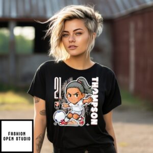 Angel City Fc Alyssa Thompson Chibi Soccer T-Shirt