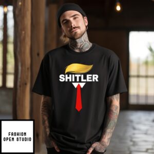 Anti Trump Donald Trump Necktie Shitler T-Shirt