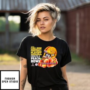 Arizona State Sun Devils 2025 College Football Playoff Quarter Final Peach Bowl T-Shirt