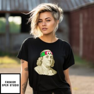 Ben Franklin Phils Fan Philedelphia Phillies T-Shirt