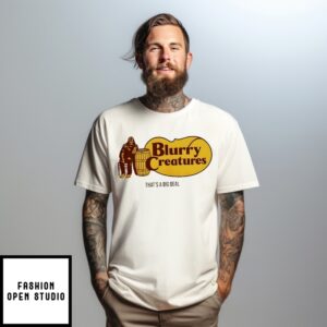 Blurry Creatures Squatch & Barrel Bigfoot T-Shirt