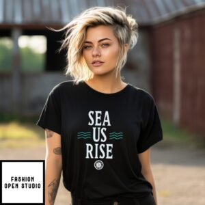 Cal Raleigh Seattle Mariners 50 Home Run Sea Us Rise T-Shirt