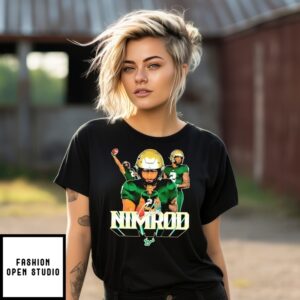 Chas Nimrod Usf Football Player Collage T-Shirt
