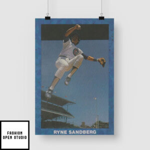 Chicago Cubs Ryne Sandberg Poster