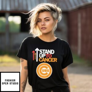 Chicago Cubs Stand Up To Cancer T-Shirt
