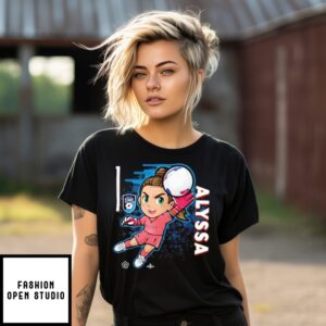 Chicago Stars Alyssa Naeher Chibi Soccer T-Shirt