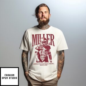 Cj Miller Linebacker From Baltimore Maryland Vintage T-Shirt