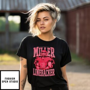 Cj Miller Linebacker Lamar Cardinals Football Graphic Vintage T-Shirt