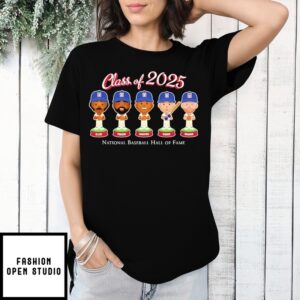 Class Of 2025 National Baseball Hall Of Fame Bobblehead Baseball T-Shirt
