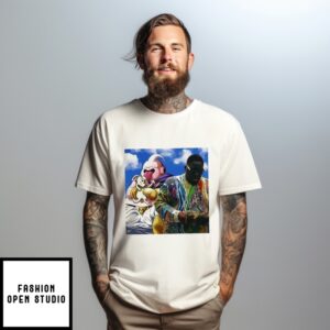 Count It Up The Notorious B.I.G. X Majin Buu Dragon Ball Z T-Shirt