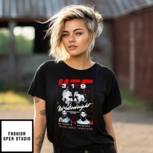 Du Plessis Vs. Chimaev Main Event Ufc 319 T-Shirt