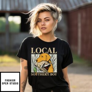 Duck Hunting Labrador Retriever Local Southern Boy T-Shirt