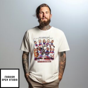 England Lionesses 2025 Winners Back To Back Champions T-Shirt