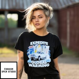 Expedite Global Warming Exon Graphic T-Shirt