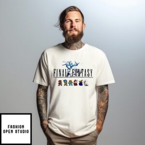 Final Fantasy Pixel Art T-Shirt