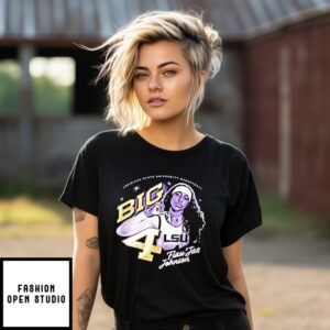 Flau’Jae Johnson Big 4 Lsu Tiger Graphic T-Shirt