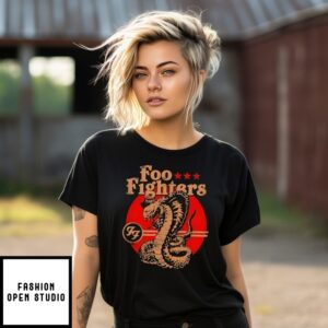 Foo Fighters Cobra Snake T-Shirt