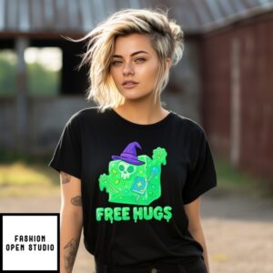 Free Hugs Gelatinous Cube Dnd Monster T-Shirt
