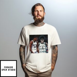Gate Of Pain Giannis Antetokounmpo X Rock Lee T-Shirt