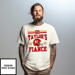 Go Taylors Fiance Kc Chiefs Taylor And Travis Engagement T-Shirt