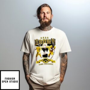 Hank Brown Iowa Hawkeyes Graphic T-Shirt