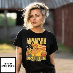 Hulk Hogan Legends Never Die Brother Vintage T-Shirt