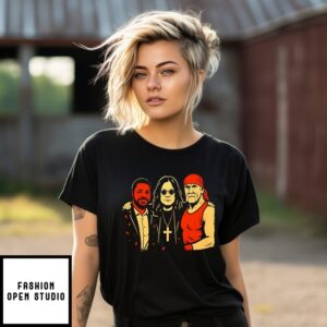 Hulk Hogan Ozzy Osbourne Malcolm-Jamal Warner Rest In Peace T-Shirt