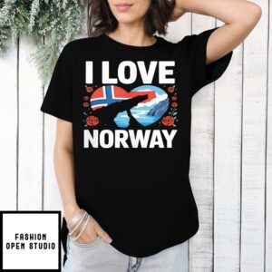 I Love Norway Heart T-Shirt