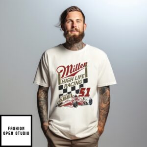 Jacob Abel Miller High Life Racing 51 T-Shirt