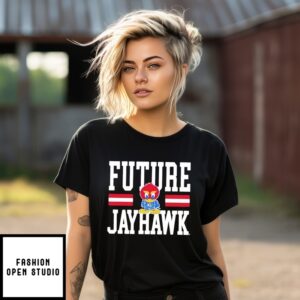 Jayhawk Kansas Ku Future Jayhawk Mascot T-Shirt