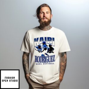 Kairi Rodriguez Duke Blue Devils Illustrated T-Shirt