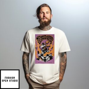 King Gizzard And The Lizard Wizard August 10 2025 Hollywood Bowl Los Angeles Ca Poster T-Shirt