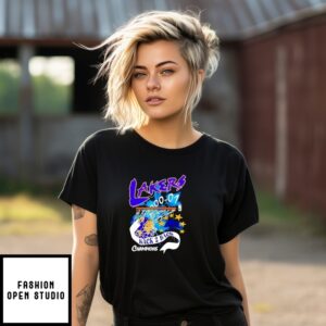 La Lakers Back 2 Back Champions Vintage T-Shirt