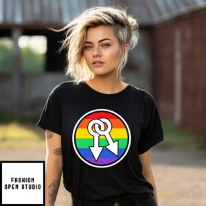 Male Symbols Rainbow T-Shirt