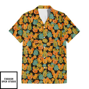Mickey And Friends Halloween Hawaiian Shirt