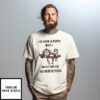 Monkey I’D Give A Fuck But I Ran Out Years Ago And Never Restocked T-Shirt