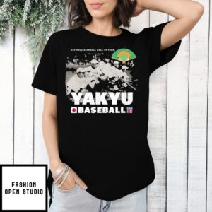 National Baseball Hall Of Fame Yakyu Baseball Vintage T-Shirt
