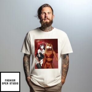 Naughty Not Nice Doja Cat X Rias Gremory T-Shirt
