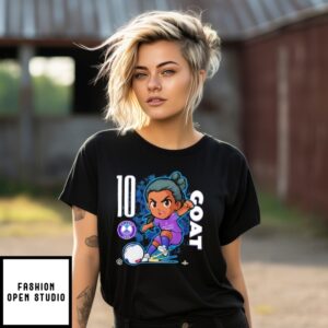 Orlando Pride Marta Goat Chibi Soccer T-Shirt