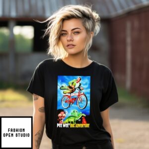 Pee Wee’S Big Adventure X Playhouse Ghanaian Artist Heavy J T-Shirt