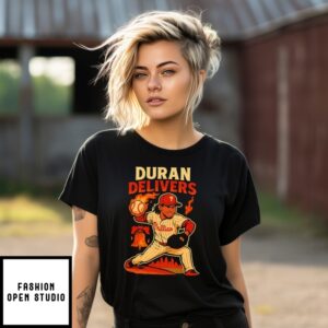 Phillies Drantula Jhoan Duran Delivers Flame T-Shirt