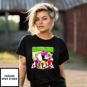 Pink Shalomander Jews Graphic T-Shirt