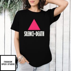 Pink Triangle Silence Death T-Shirt