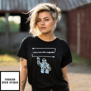 Pope Leo Xiv I Am A Son Of St Augustine T-Shirt