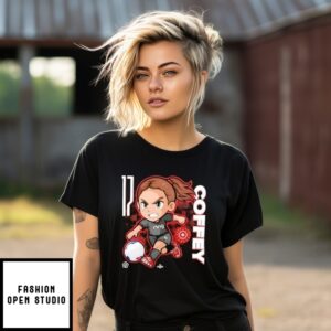Portland Thorns Sam Coffey Nwsl Caricature T-Shirt